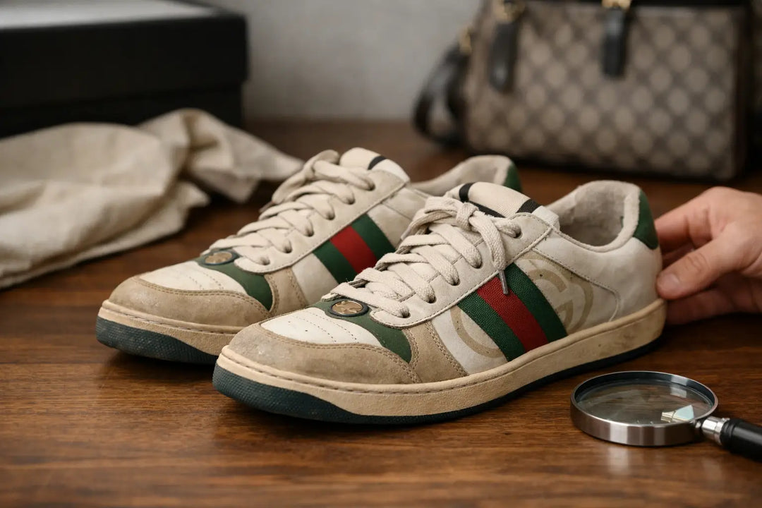 Tenis Gucci usados originales: cómo elegirlos