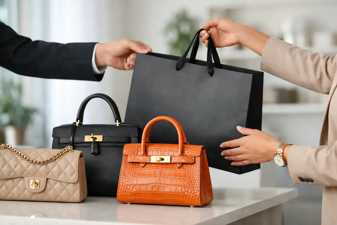 Consignación de bolsas de lujo sin riesgos