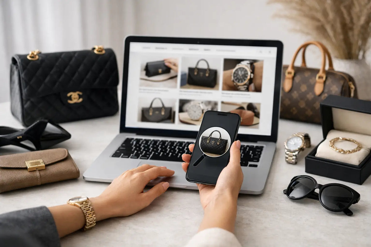 Comprar lujo autentificado online con confianza