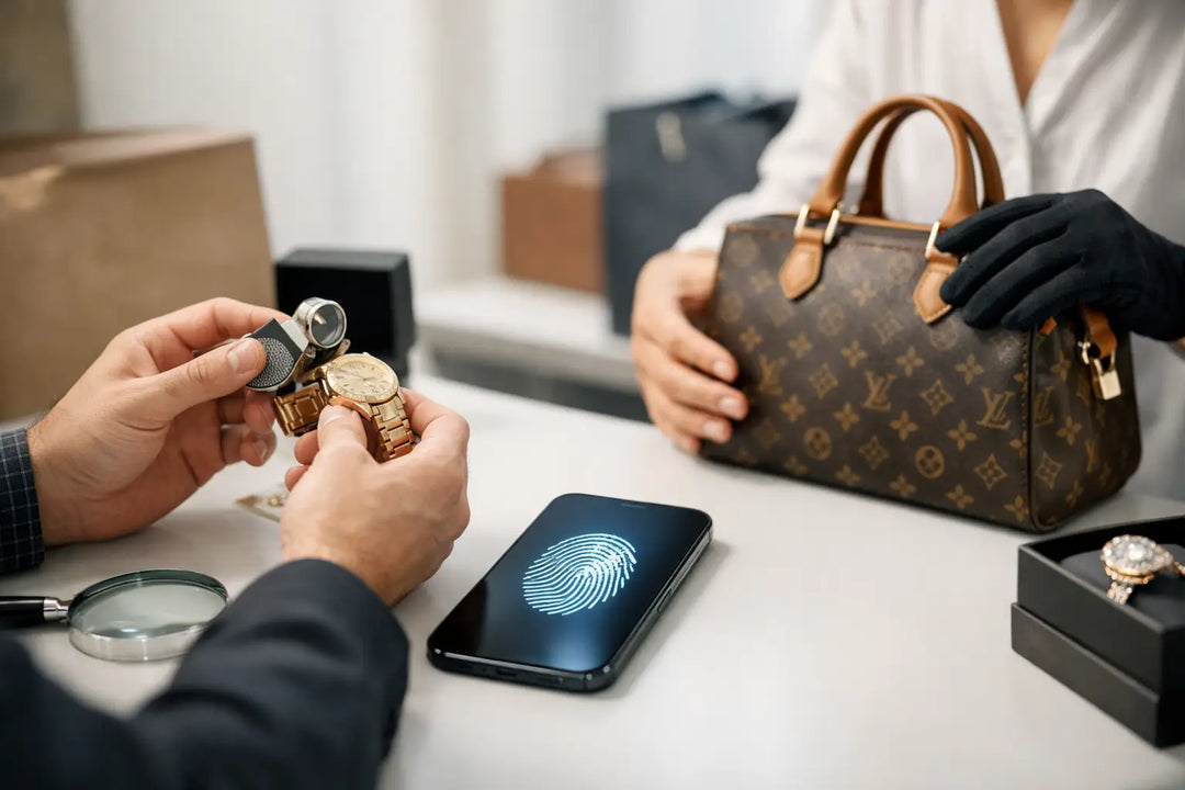 Autenticación de lujo para comprar con certeza